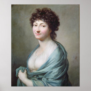 The Daughter: Portrait of Caroline Susanne Graff Poster