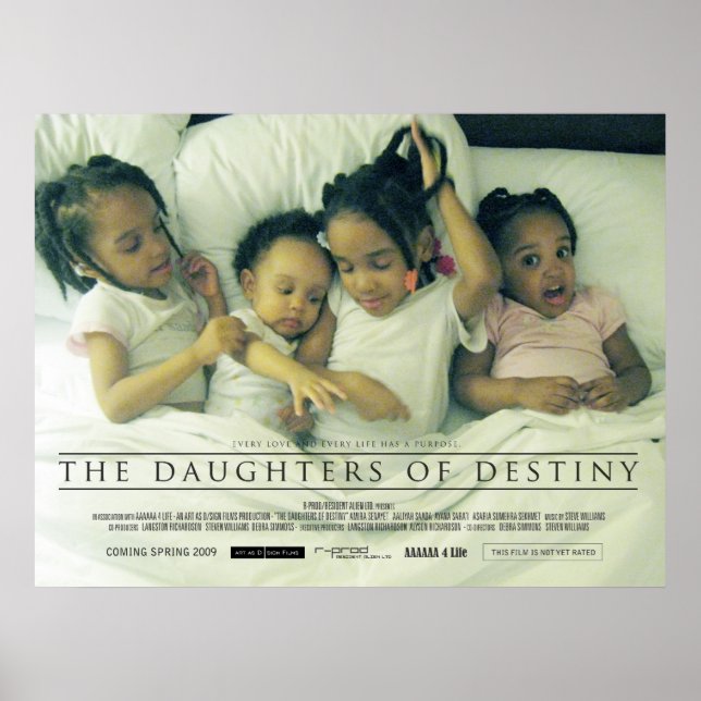 The Daughters of Destiny Movie Poster (Front)