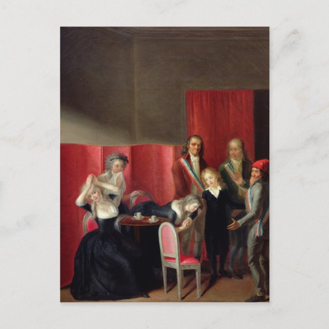 The Dauphin Taken from his Family, 3rd July 1793 Postcard (Front)