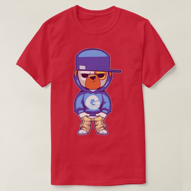 The DawgHouz characters Gee T-Shirt (Design Front)