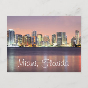 The dawning of the Magic City, Miami. Postcard