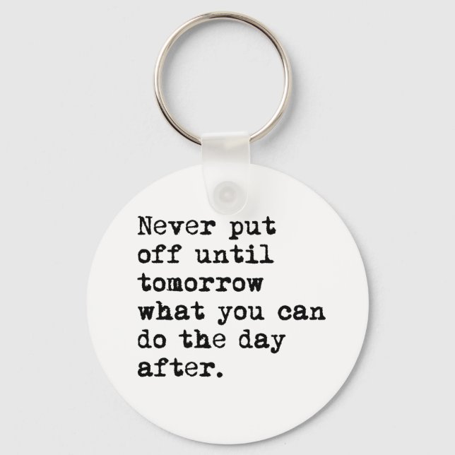 The Day After Key Ring (Front)