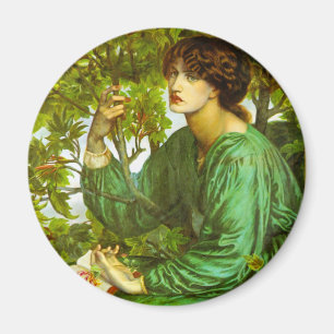 The Day Dream by Dante Gabriel Rossetti Magnet