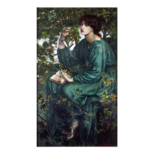 The Day Dream by Dante Gabriel Rossetti Photo Print