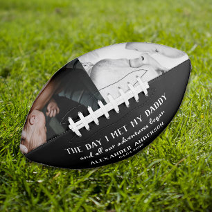 The Day I Met My Daddy Photo First Father's Day American Football