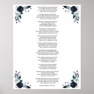 The Day Is Done Longfellow Quote Poster