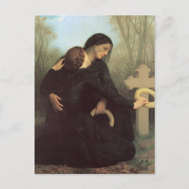 The Day of the Dead by William Adolphe Bouguereau Postcard (Front)
