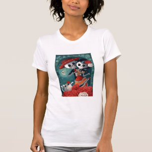 The Day of The Dead Skeleton Lovers T-Shirt