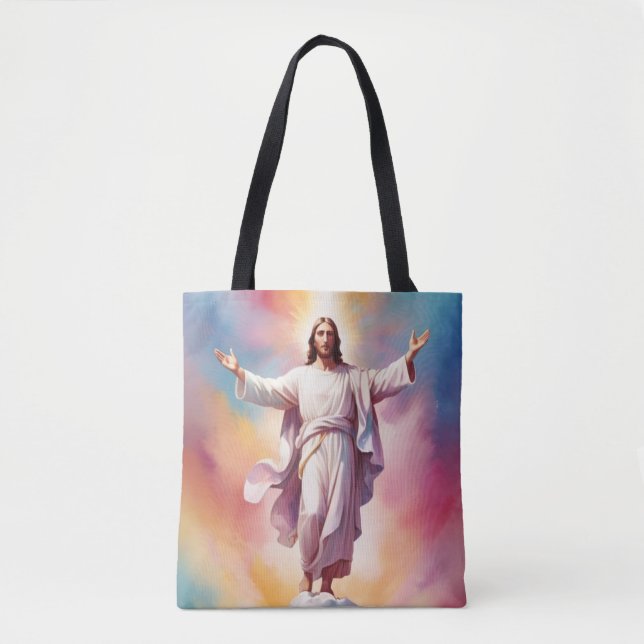 The Day of the Lord Jesus Tote Bag (Front)