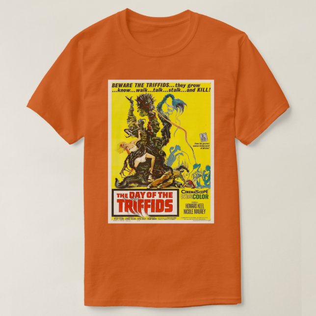 The Day Of The Triffids  T-Shirt (Design Front)