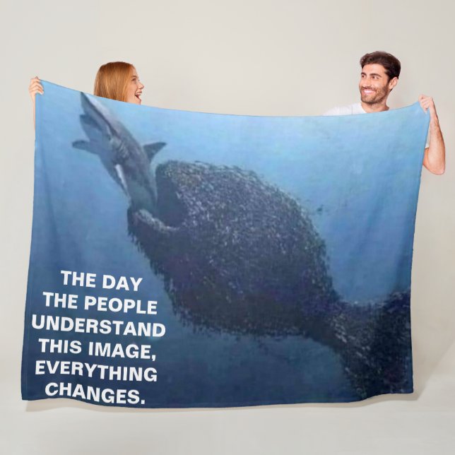 THE DAY PEOPLE UNDERSTAND THIS IMAGE FLEECE BLANKET (In Situ)
