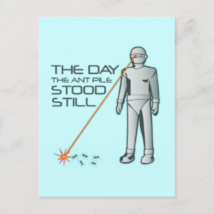 The Day the Ant Pile Stood Still Postcard