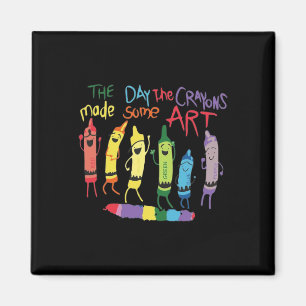 The Day The Crayons Quit Birthday Decorations Funn Magnet