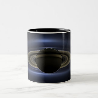 The Day the Earth Smiled | Cassini | Saturn | Full Two-Tone Coffee Mug