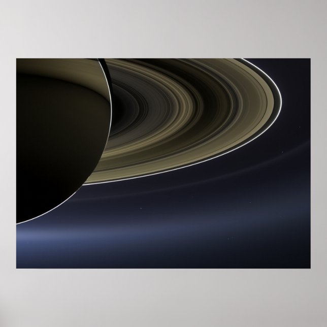 The Day the Earth Smiled | Cassini | Saturn Poster (Front)