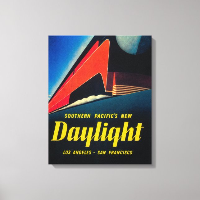 The Daylight Train Promotional Poster Canvas Print (Front)
