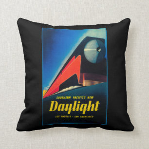 The Daylight Train Promotional Poster Cushion