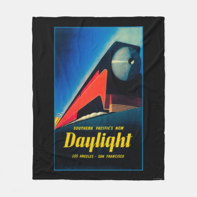 The Daylight Train Promotional Poster Fleece Blanket (Front)