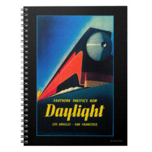 The Daylight Train Promotional Poster Notebook