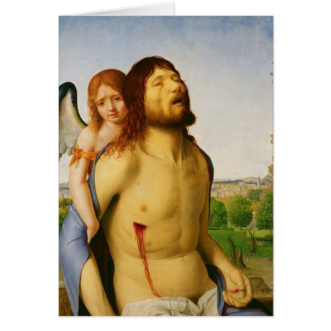 The Dead Christ Supported by an Angel, c.1475/78 (Front)