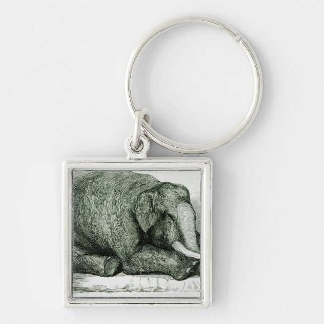 The Dead Elephant Key Ring (Front)
