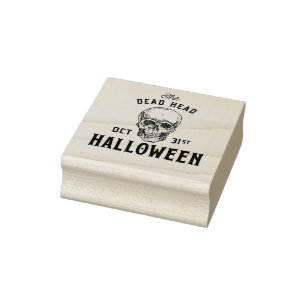 The Dead Head Rubber Stamp