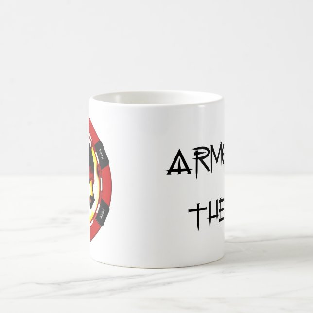 The Dead Man's Hand morphing mug (Center)