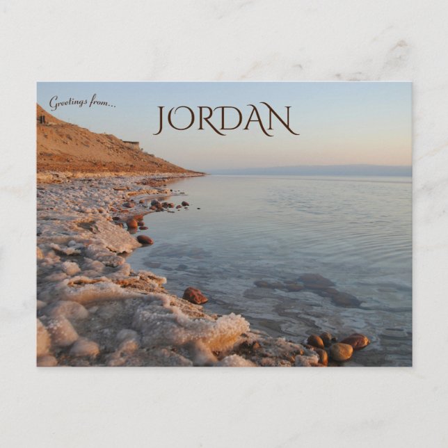 The Dead Sea Jordan Postcard (Front)