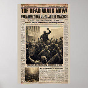 The Dead Walk Now! Poster