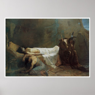 The Death of Minnehaha, 1885, American West Poster