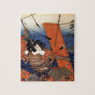 The Death of Nitta Yoshioki at the Yaguchi Ferry Jigsaw Puzzle