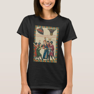 The Death Of Reinmar von Brennenberg Mediaeval Art T-Shirt