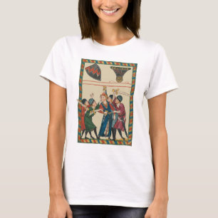 The Death Of Reinmar von Brennenberg Medieval Art T-Shirt
