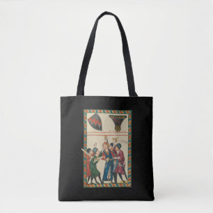 The Death Of Reinmar von Brennenberg Medieval Art Tote Bag