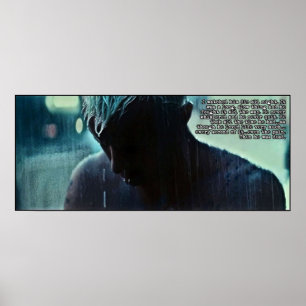 The Death of Roy Batty Poster