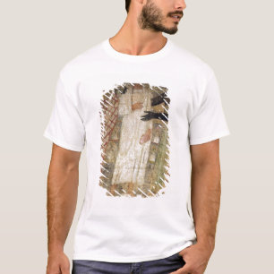 The deceased and his mummy protected by Anubis T-Shirt