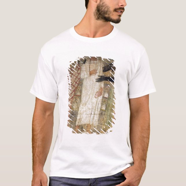 The deceased and his mummy protected by Anubis T-Shirt (Front)
