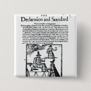 The Declaration and Standard of the Levellers 15 Cm Square Badge