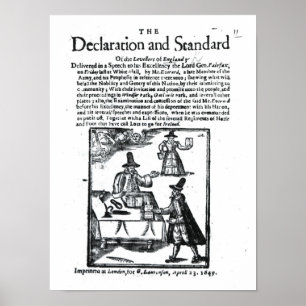 The Declaration and Standard of the Levellers Poster