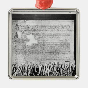 The Declaration of Arbroath, 6 April 1320 Metal Tree Decoration