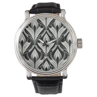 The Decorative Black & white Watch