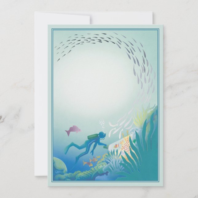 The Deep © Note Card (Front)