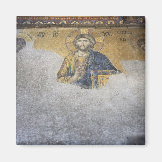 The Deesis Mosiac Upper Gallery Hagia Sophia Magnet