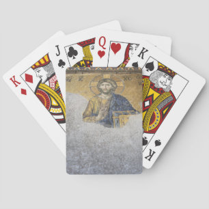 The Deesis Mosiac Upper Gallery Hagia Sophia Playing Cards