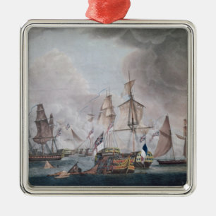 The Defeat of the Combined Forces Metal Tree Decoration