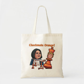 The Defeat Of The Orange King Tote Bag