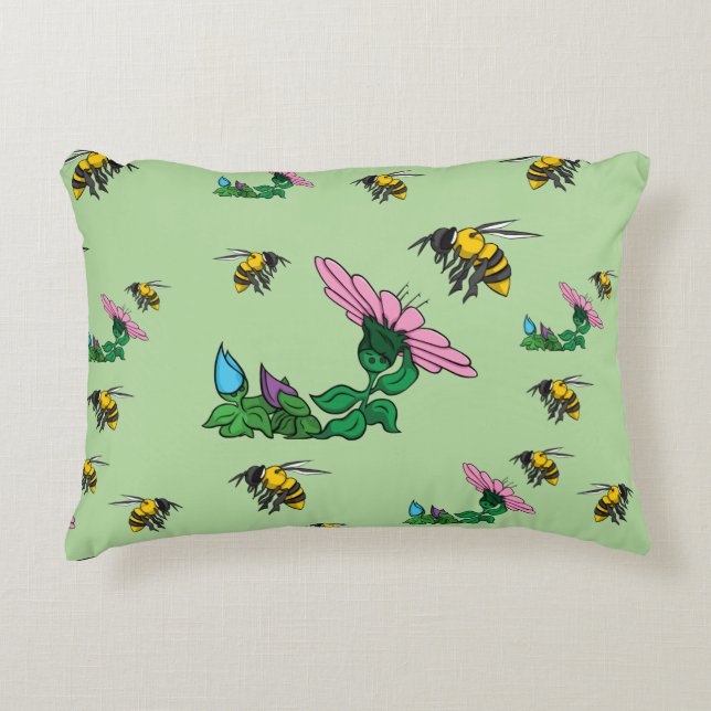 The Defender Accent Pillow (Front)