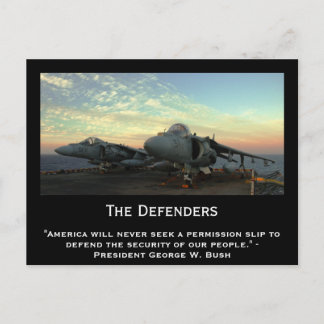 The Defenders Postcard