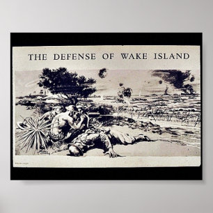 The Defense Of Wake Island Poster