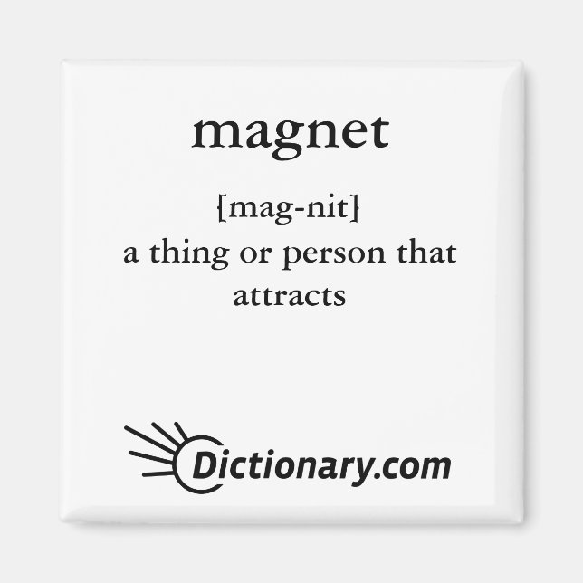 The Definition Magnet. Magnet (Front)